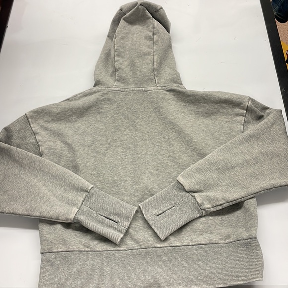 JOYLAB cropped hoodie size small gray color - Picture 5 of 8